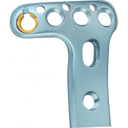 4.0 Medial tibia plateau locking plate(Variable angle). წვივის პროქსიმალ მედიალური მაბლოკირებელი ფირფიტა ცვლადი თავით.
